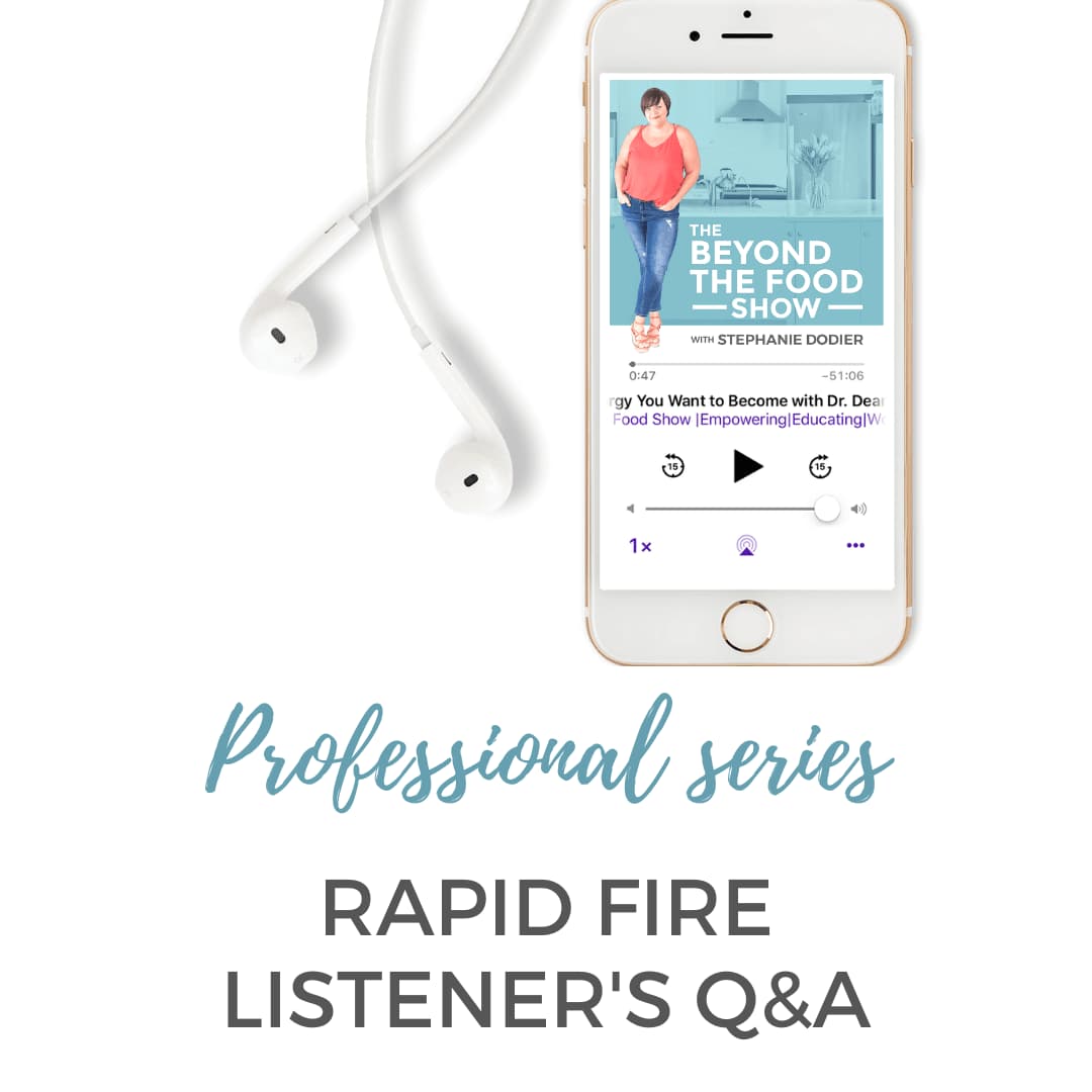 Non-diet Q&A