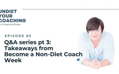 65-Q&A series pt 3: Not knowing what to talk about in client session – Ethically handling objection in consultation – Coaching client with unsupportive family members