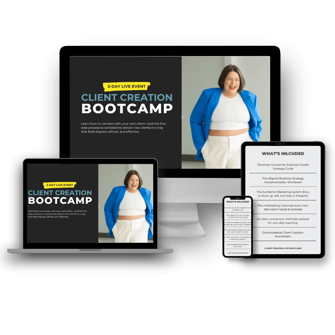non-diet business coaching